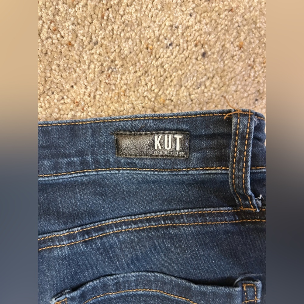 Kut from the Kloth Indigo Skinny Jeans - Picture 3 of 4